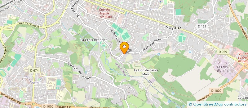 localisation de l'entreprise PUNTACANADA à ANGOULEME