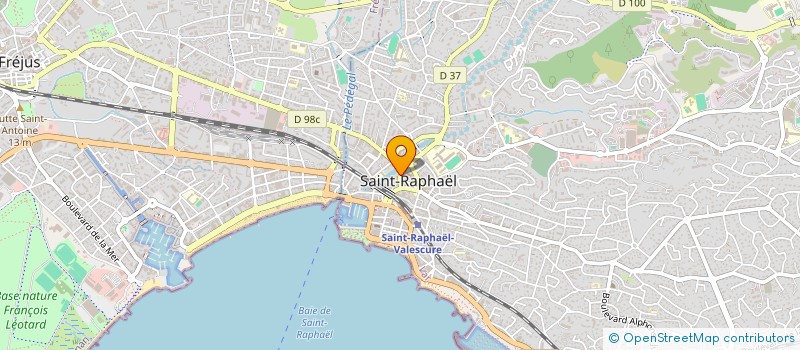 localisation de l'entreprise PUNTO LINEA  SAINT-RAPHAEL