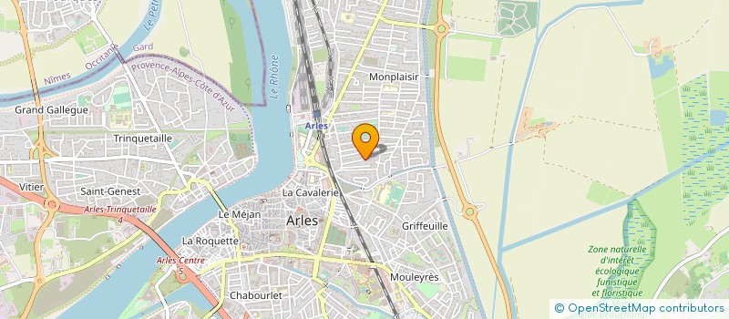 localisation de l'entreprise PUNTO Y APARTE  ARLES