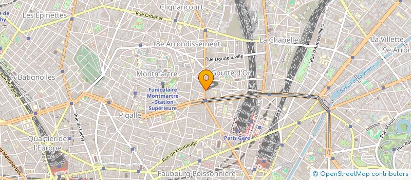 localisation de l'entreprise PUNTO24PARIS PLATEFORME POUR LA RECHERCHE ET LA CREATION INDEPENDANTES (P24P)  PARIS