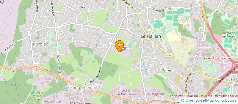 localisation de l'entreprise PUNTOUS IMMOBILIER  LE HAILLAN