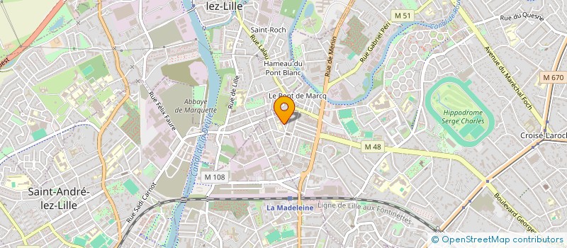 localisation de l'entreprise PUPFISH SOLUTIONS à MARCQ-EN-BARŒUL