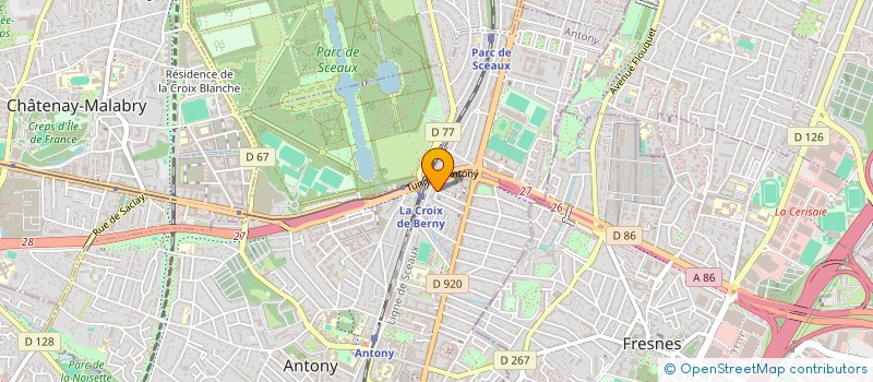 localisation de l'entreprise PUPITRIX  ALFORTVILLE