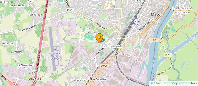 localisation de l'entreprise PUPPIES YOGA  MACON