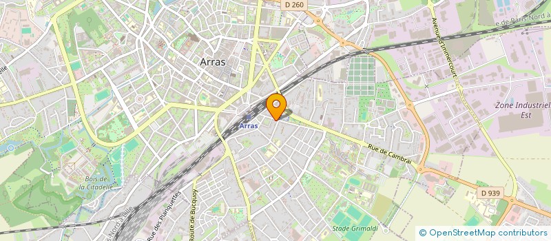 localisation de l'entreprise PUR AIKIDO à ARRAS