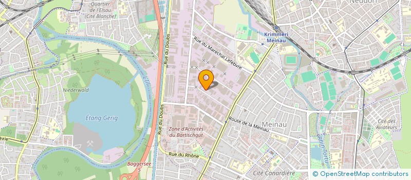 localisation de l'entreprise PUR COOP à STRASBOURG