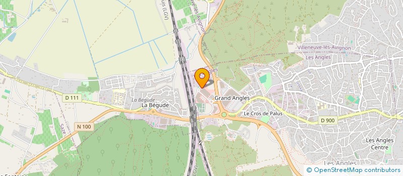 localisation de l'entreprise PUR DEVELOPPEMENT à LES ANGLES