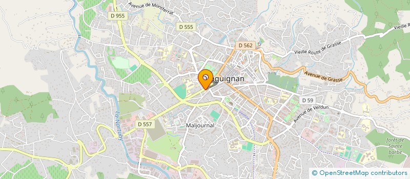localisation de l'entreprise PUR ESPORT (PUR) à DRAGUIGNAN
