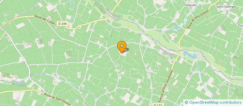localisation de l'entreprise PUR EXPLOITATION à SAINT-EMILION