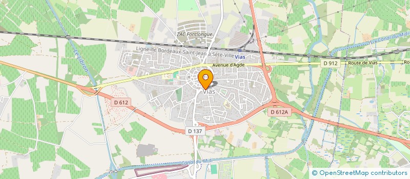 localisation de l'entreprise PUR HOME SERVICE à VIAS