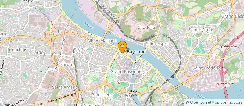 localisation de l'entreprise PUR JUS à BAYONNE