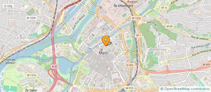 localisation de l'entreprise PUR'PULP  METZ