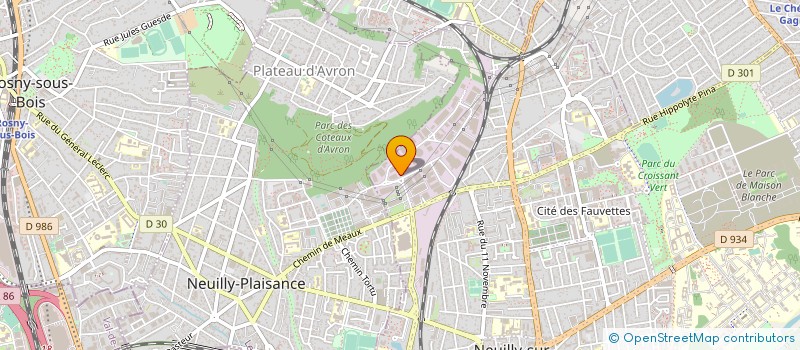localisation de l'entreprise PUR SERVICES à NEUILLY-SUR-MARNE