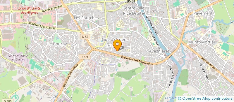 localisation de l'entreprise PUR TOUCH à LAVAL