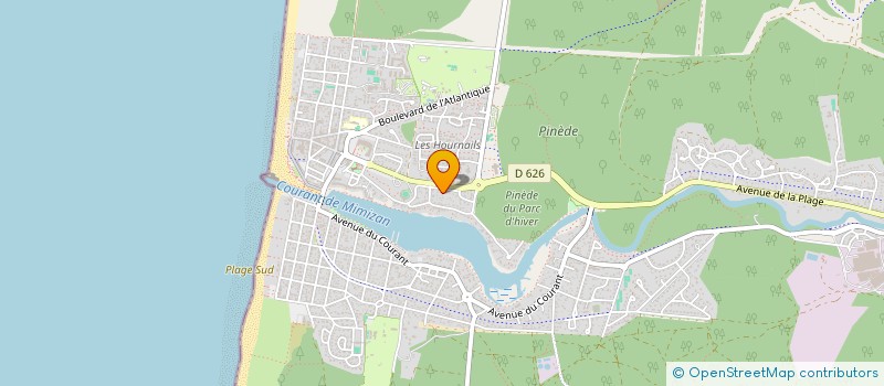 localisation de l'entreprise PURA VIDA  MIMIZAN