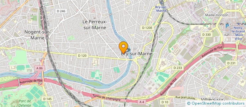 localisation de l'entreprise PURA VIDA  LE PERREUX-SUR-MARNE