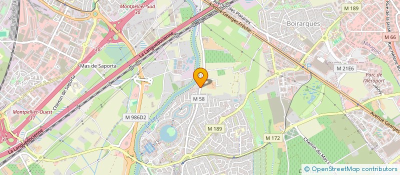 localisation de l'entreprise PURA VIDA à LATTES