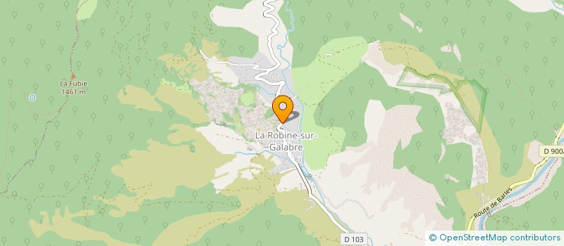 localisation de l'entreprise PURA VIDA  LA ROBINE-SUR-GALABRE