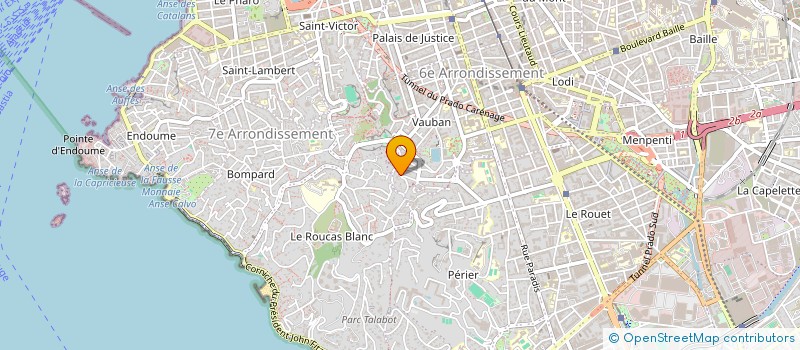 localisation de l'entreprise PURA VIDA à MARSEILLE