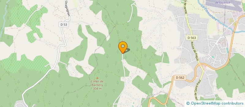 localisation de l'entreprise PURA VIDA  FAYENCE