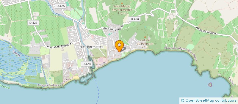 localisation de l'entreprise PURA VIDA  LA LONDE-LES-MAURES