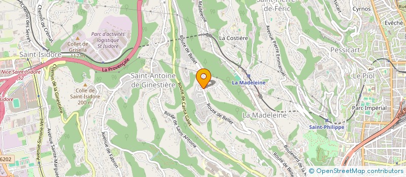 localisation de l'entreprise PURA VIDA SERVICES  NICE