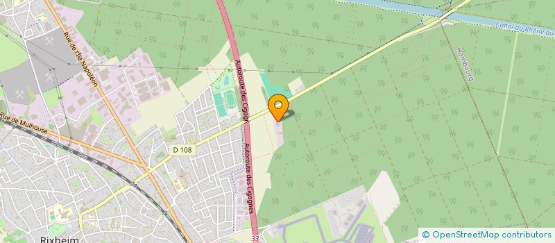 localisation de l'entreprise PURAVIDA  RIXHEIM