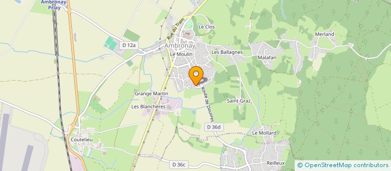 localisation de l'entreprise PURAVIDA APPARTS  AMBRONAY