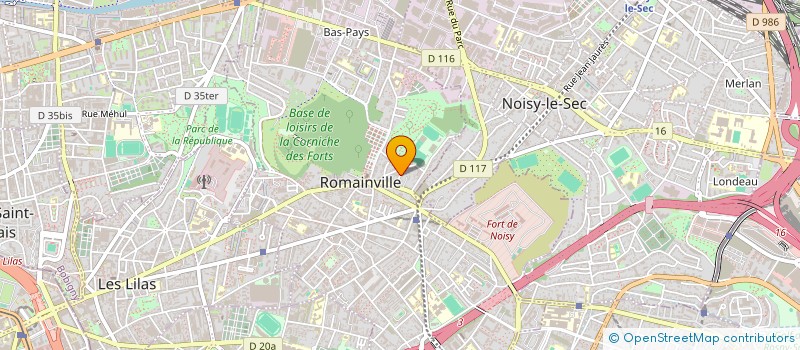 localisation de l'entreprise PURCHASELY à ROMAINVILLE