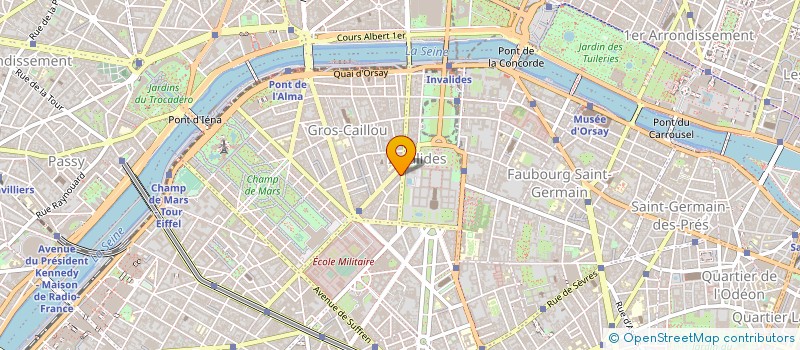 localisation de l'entreprise PURDEY IMMOBILIER à PARIS
