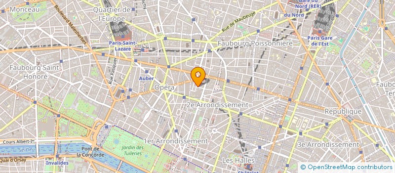 localisation de l'entreprise PURE 32  PARIS