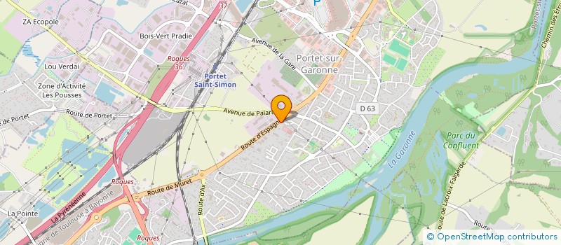 localisation de l'entreprise PURE à PORTET-SUR-GARONNE