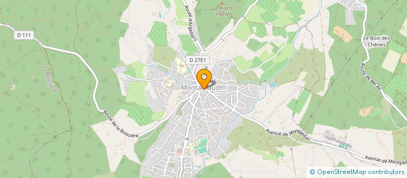 localisation de l'entreprise PURE  MONTARNAUD