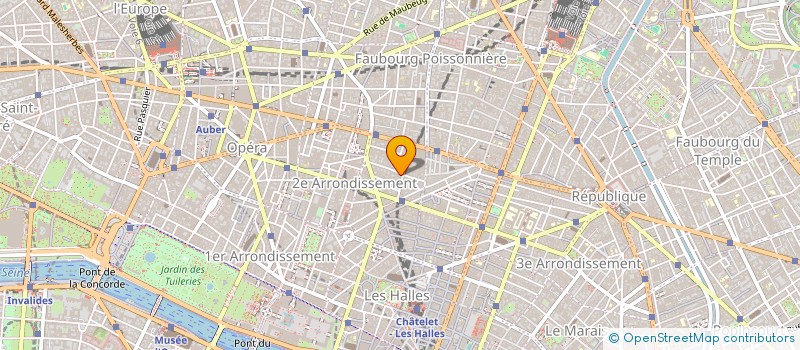 localisation de l'entreprise PURE ADRESSE  PARIS