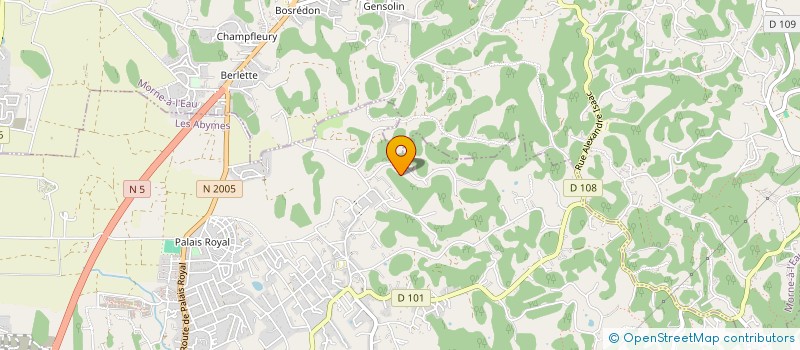 localisation de l'entreprise PURE BEAUTY BY NANCY  LES ABYMES