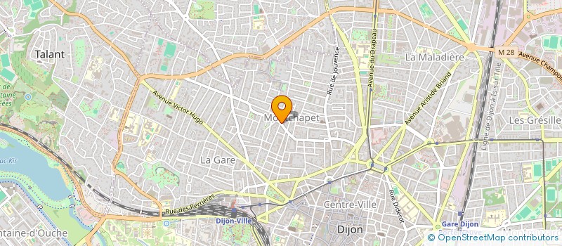 localisation de l'entreprise PURE CHARGE ENERGY DRINK à DIJON