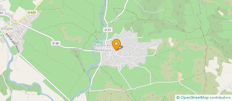 localisation de l'entreprise PURE FRANCE à MALVES-EN-MINERVOIS