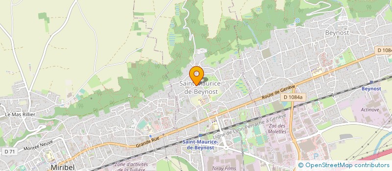 localisation de l'entreprise PURE HOME  MONTLUEL