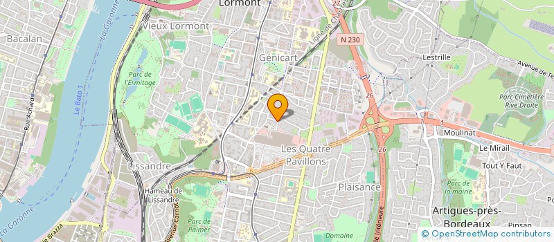 localisation de l'entreprise PURE LINE W&S  GUILLAC