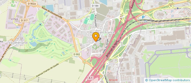 localisation de l'entreprise PURE PADEL BY ABVV  ROISSY-EN-FRANCE