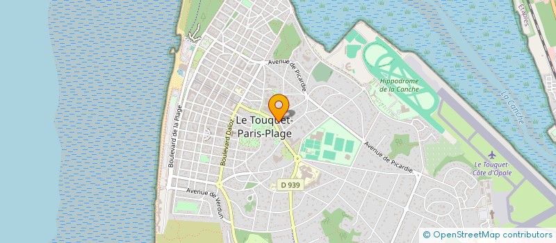 localisation de l'entreprise PURE PLATINUM à LE TOUQUET-PARIS-PLAGE