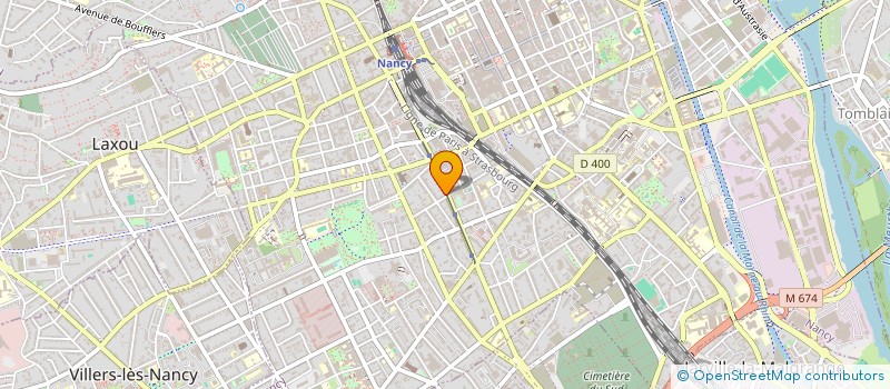 localisation de l'entreprise PURE REGION  NANCY