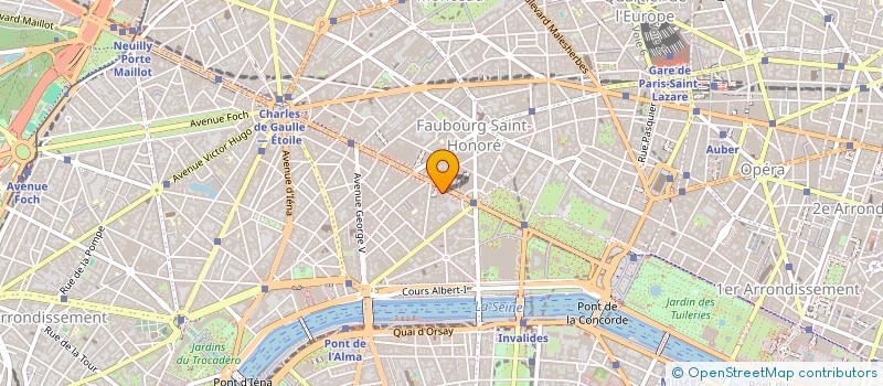 localisation de l'entreprise PURE TRADE à NEUILLY-SUR-SEINE