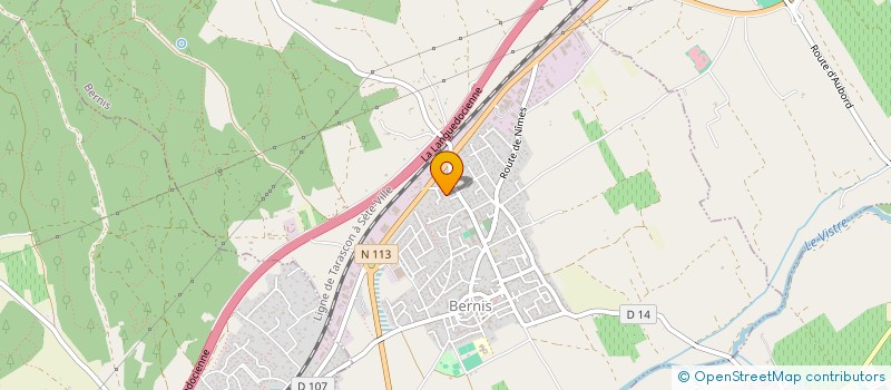 localisation de l'entreprise PUREDEV  BERNIS