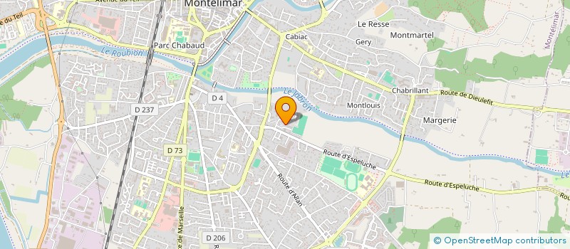 localisation de l'entreprise PUREFORM  MONTELIMAR