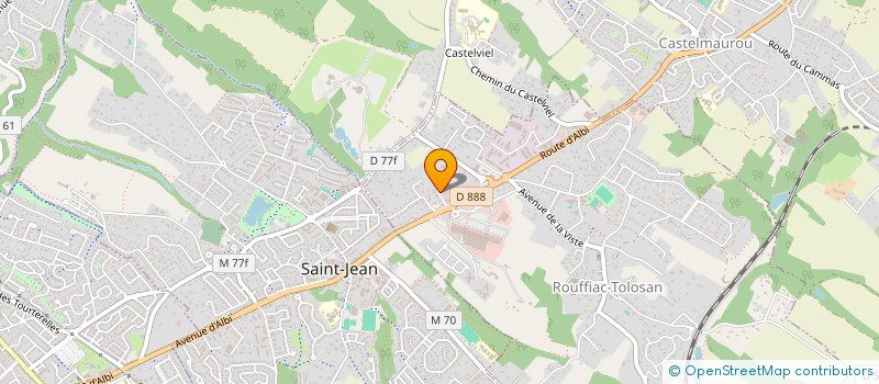 localisation de l'entreprise PUREINNOV à ROUFFIAC-TOLOSAN