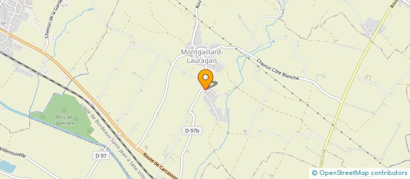 localisation de l'entreprise PURELINE BY THE STEFF  MONTGAILLARD-LAURAGAIS