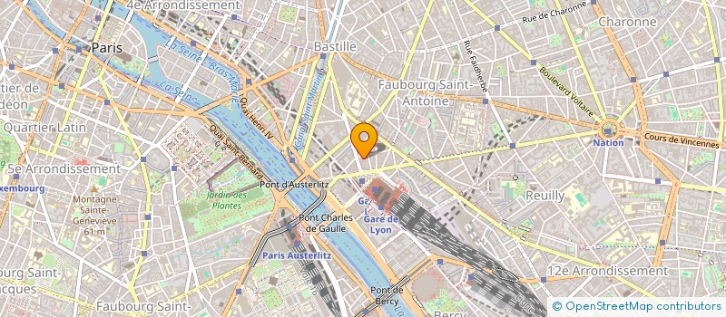 localisation de l'entreprise PURELUX  PARIS