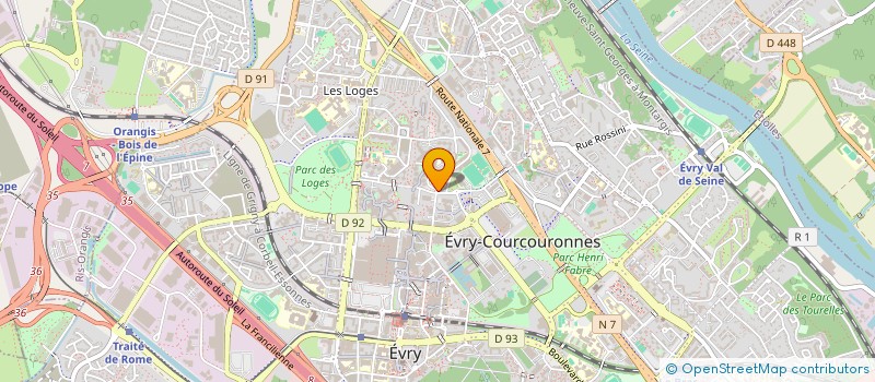 localisation de l'entreprise PUREMODE  MEUDON