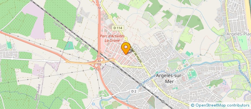 localisation de l'entreprise PUREMOTION  SAINT-VICTORET